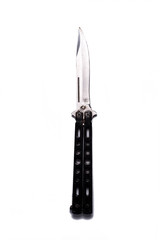 Knife on a white background