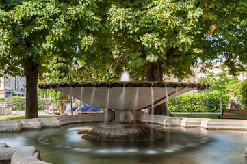Brunnen in L&rsquo;Isle-sur-la-Sorgue