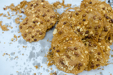 cookies on a plate