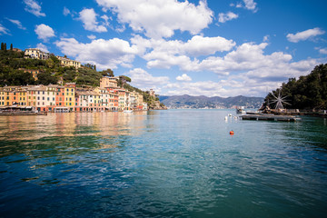 Naklejka premium Portofino bay, Italy.