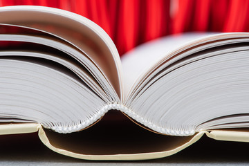 Open Book Pages Macro Sources Of Information