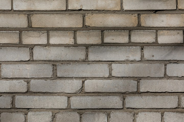 background of surface of white brickwork