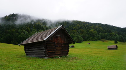 Fototapeta na wymiar Hütte