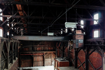interior of a factory