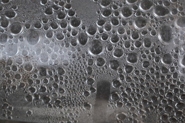 tectura de varias burbujas de agua