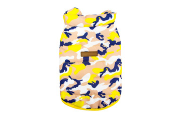 Dog jacket isolated on white