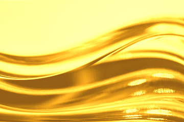 Abstract dynamic gold blurred soft focused luxury retro futuristic techno background