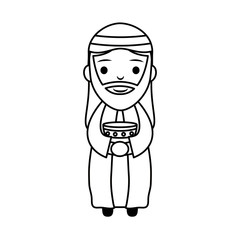 wize man king manger character