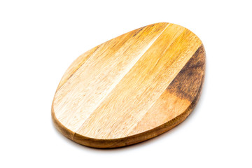 Wood cutting Board isolated on white