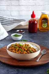 Coconut Honey Chickpea Curry
