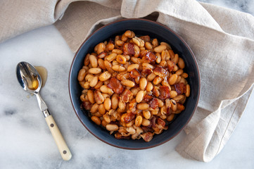 Honey Infused Baked Beans
