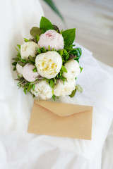 bridal bouquet of flowers
