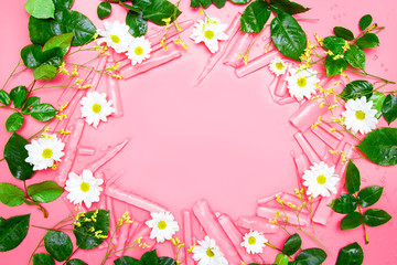 Spring frame with copy space