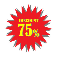 75% discount