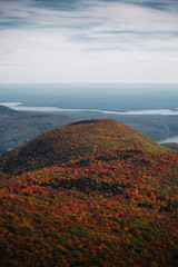Catkills Aerial View of Mountains