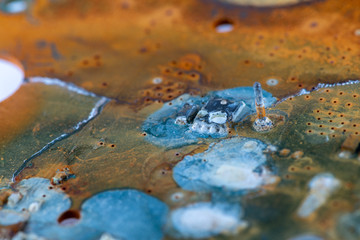 Water damaged electronic