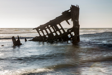 Naklejka premium Shipwreck
