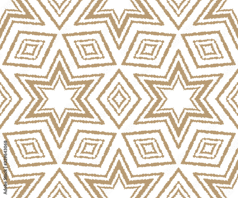 Aufkleber abstract geometric pattern. the texture imitates wool or fabric with a pile.