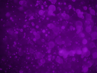 Abstract Purple bokeh lights with soft light background.