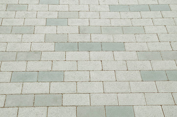 Mosaic pavement texture background