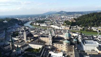 Fototapeta premium Ciudad de Salzburgo, Austria