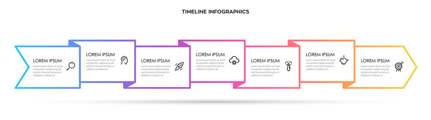 Vector infographic template