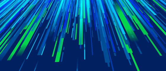 Abstract futuristic rays pattern