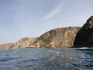 sea and rocks