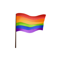 Rainbow lgbt flag texture digital art. Print for stickers, stationery, wrapping paper, posters, cards, invitations, posts, web, fabrics.