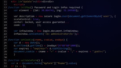 computer code programming coding process