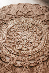 Stock Photo - Hand knotted  carpet