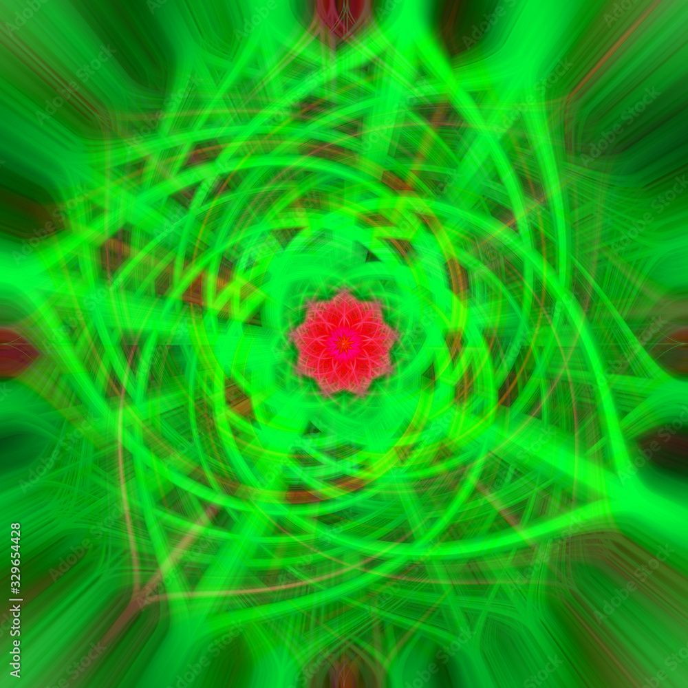 Poster fractal background illustrations fantasy textured chaose abstract twisted light fibers effect. explo