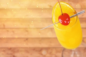 Alcohol.