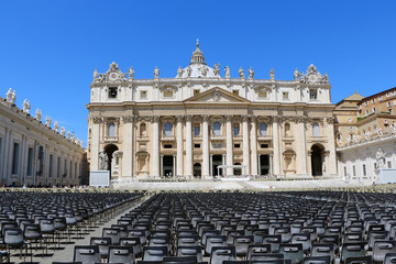 St. Peter's Basilica, historic building in the vatican