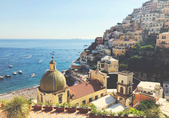 View of Positano, Amalfi coast