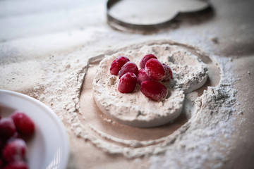 Wheat flour and dogwood