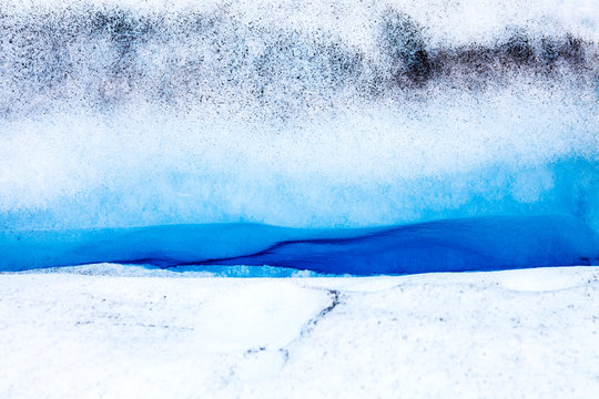 Detail of the Ice Field at Perito Moreno Glacier, Los Glaciares National Park, UNESCO World Heritage Site, Patagonia, Argentina, South America