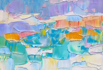 Abstract oil paint texture as background, wallpaper, pattern, art print, etc. High quality details.