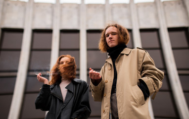 Fototapeta premium Daniil and Alina