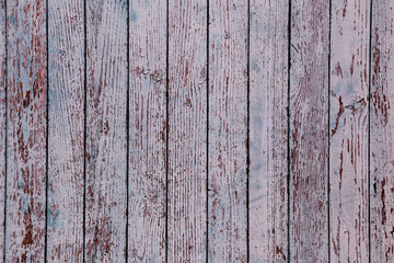 Old painted wooden fence. Background texture.