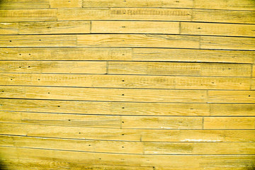 Old painted wooden fence. Background texture.