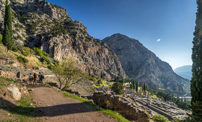 Greece Amphitheater in Delphi