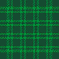 St. Patricks day Tartan plaid. Scottish cage