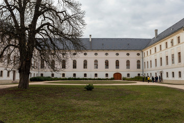 The Batthyany castle in the town of Bicske, Hungary