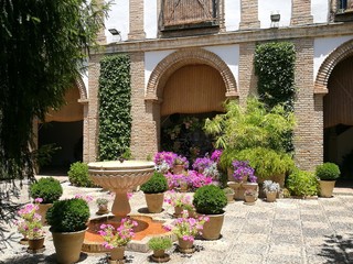 entrance to garden