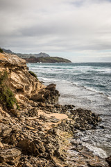 Kauai, Hawaii Coast near Poipu on Maha'ulepu Heritage Trail