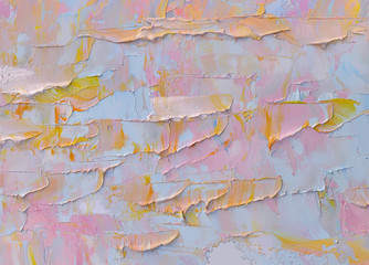 Abstract oil paint texture as background, wallpaper, pattern, art print, etc. High quality details.