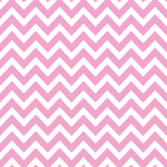 Pink chevron seamless pattern vector background. Retro vintage design