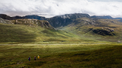 Mountains in the County Donegal, Ireland