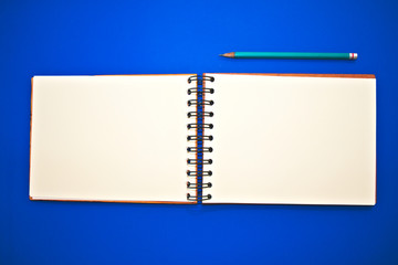 Cuaderno en blanco